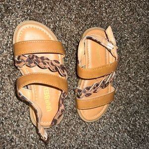 Toddler girls sandals size 7